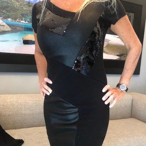 Armani Exchange Black Beautiful Dress